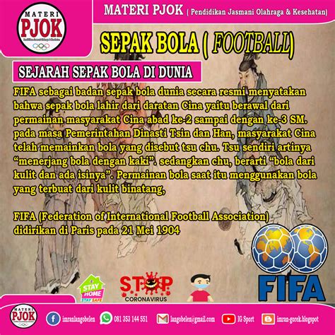 sejarah sepak bola dunia dan indonesia